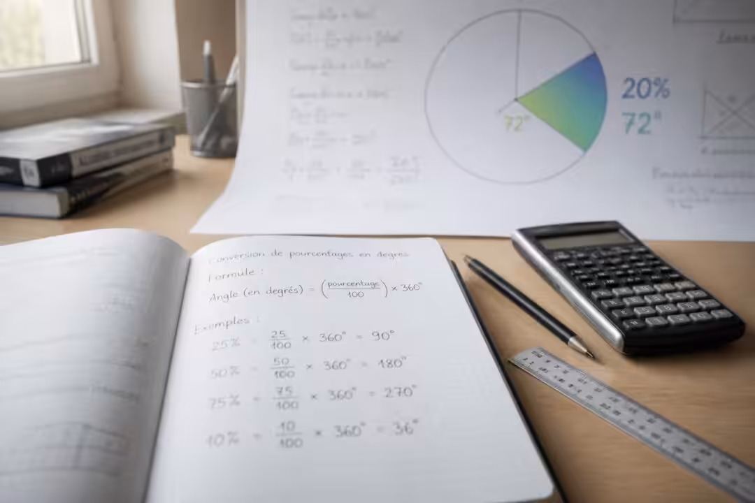 découvrez comment convertir un pourcentage en degré grâce à notre guide simple avec formule et calcul détaillé pour une compréhension rapide et efficace.