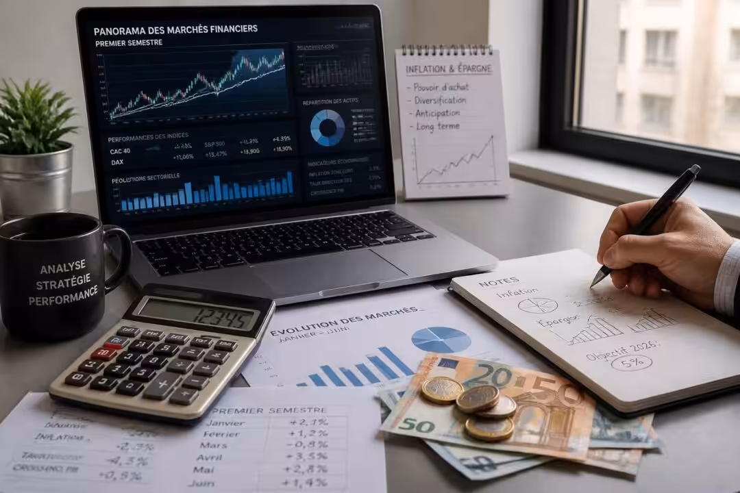 découvrez une analyse approfondie de l'impact de l'inflation sur l'épargne et les marchés financiers au premier semestre, pour mieux comprendre les tendances économiques actuelles.